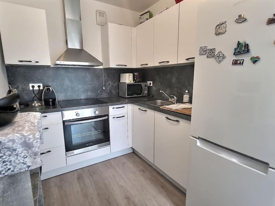Superbe Appartement Avec 2 Balcons - Vue Sur La Cathedrale Environ 15 Min En Tram Strazburg Dış mekan fotoğraf